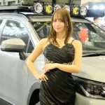 【写真特集】レースクイーン・桐嶋しずく、エレガントな黒ドレスから美脚チラリ<東京オートサロン2023>