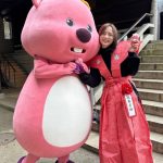 坂巻有紗が高尾山で節分の豆まきに参加！「運気を上昇させて女優のお仕事を頑張る！」