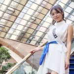 【写真特集】茨城代表・山口理子さん、白のクールなSDGs衣装でミスユニバーシティを語る!「自分の心を大切にするセルフラブを発信したい」