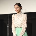 女優・嵐莉菜、『マイスモールランド』凱旋上映記念舞台挨拶に登場！「このお芝居を通して学んだことが大きかった」