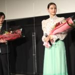 女優・嵐莉菜、『マイスモールランド』凱旋上映記念舞台挨拶に登場！「このお芝居を通して学んだことが大きかった」