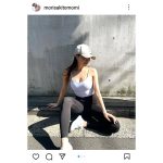 森咲智美、ボディラインくっきりなトレーニングウェア姿でファンを悩殺！