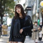 夢実あすか(MyDearDarlin’)、クールなブラックコーデで美脚アピール！「オフの日は岩盤浴に行くか映画鑑賞をしてます。」＜写真特集第2弾＞