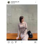 森保まどか「Beatifule」、肌見せワンピで胸チラリ！「とってもセクシーで息を呑んだ」とファン歓喜