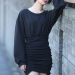 【写真特集】ミスSPA!2022グランプリ・新唯、黒のタイトワンピースで美ボディ披露！「水着撮影会でファンの人も増えたかな」