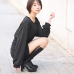 【写真特集】ミスSPA!2022グランプリ・新唯、黒のタイトワンピースで美ボディ披露!「水着撮影会でファンの人も増えたかな」