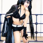 【コスプレイヤー】泡沫いろはさん、肌見せの「ブラック★ロックシューター」コスプレを披露！＜AnimeJapan 2023＞
