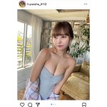 NMB48・本郷柚巴、豊満バストを脱ぎかけセクシーに見せつけ！