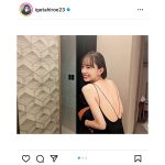 井桁弘恵、美背中披露のセクシーバックショットに歓喜の声！