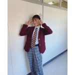 【ブルーバースデー】石川恋、スラックス制服姿にポニーテール×リボンを合わせたコーデが可愛すぎる！