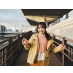 STU48・石田千穂、おちょんぼヘアでおでこ出し