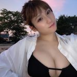 NMB48・石田優美、ふっくら美谷間が迫る自撮り彼シャツに「目が覚める」「眠れません」の声！