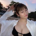 NMB48・石田優美、ふっくら美谷間が迫る自撮り彼シャツに「目が覚める」「眠れません」の声！