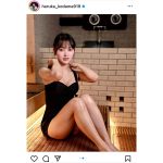 兒玉遥、「サウナの日」にヌルテカ生脚ショットをお届け！