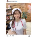森香澄アナウンサー、衣装でも嬉しいナース服コスプレにファンうっとり！