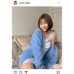 新條由芽、焦らし上手な肩出し＆太もも見せショットで誘惑！