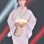 ざわちん、「関コレ」で夏の新作浴衣姿を披露＜KANSAI COLLECTION 2023 S/S＞