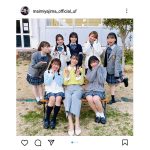 矢島舞美、先生コーデにファン歓喜！アップアップガールズ（2）と共演