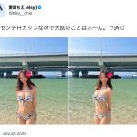 愛森ちえ(elsy)、溢れんばかりのふっくら美バストえちえちボディ披露！