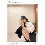 ダレノガレ明美、超ミニスカで真っ白美脚をアピール「足の筋肉最高」「あけ美人」とファン歓喜！