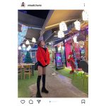 堀尾実咲、超ミニ×ブーツで美脚スラリ「滅茶苦茶美脚」「スタイル鬼」とファン歓喜！