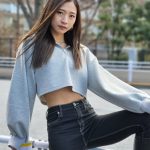 【写真特集】宮野真菜、ヘソ出しでカジュアルなジーンズコーデで登場!「あまり意識しない方がスタイルを維持できます」