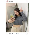 NMB48・川上千尋、春コーデで美腹筋を披露「お腹のラインめっちゃ綺麗」「えっちすぎるダメ」とファン歓喜！