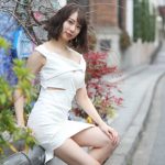 【写真特集】群馬美女・長沼麻陽さん、白のミニ丈ワンピースから美脚アピール! <ミスユニバーシティ2022グランプリ>