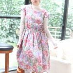 【写真特集】モデル・ねむり、華やかな花柄のワンピースでエリザベート撮影会vol.2に登場！「カメレオンのような作品に合わせた表現ができるように」