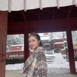 王林、パワーを感じに地元青森へ雪の中参拝！弘前ラーメンも食べて大満足