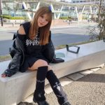 【写真特集】後藤ひなの(dela)、金髪ロック系クールなミニスカコーデで登場！ 「完全にDEATH NOTEのミサミサを意識してます(笑)」