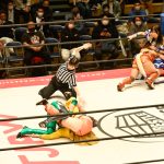 【写真特集】SKE48・青木詩織、華麗すぎる側転からのカウント披露!「気持ちよくレフェリーができました」