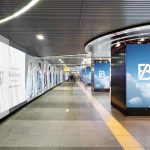 BE:FIRSTの特大ビジュアルが渋谷駅に登場