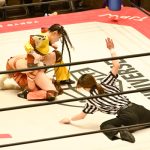 【写真特集】SKE48・青木詩織、華麗すぎる側転からのカウント披露!「気持ちよくレフェリーができました」