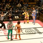 【写真特集】SKE48・青木詩織、華麗すぎる側転からのカウント披露！「気持ちよくレフェリーができました」