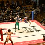 【写真特集】SKE48・青木詩織、華麗すぎる側転からのカウント披露!「気持ちよくレフェリーができました」