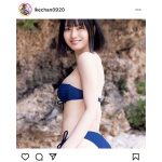 YouTuber・いけちゃん、透明美ボディ炸裂のビキニショットで笑顔満開