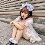 瀬戸くるみ（ミスティア！）「刺され！」、全身ロリータ衣装で太ももチラリ