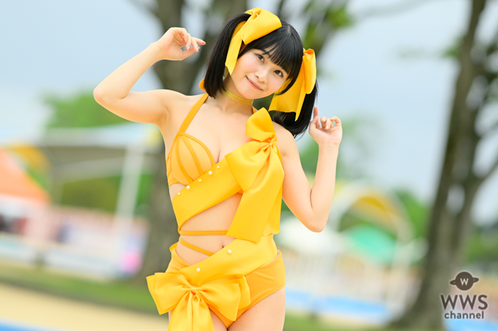 【写真特集】三田のえ、全身リボンの水着コーデをプレゼント！＜近代麻雀水着祭2023＞