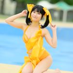 【写真特集】三田のえ、全身リボンの水着コーデをプレゼント！＜近代麻雀水着祭2023＞