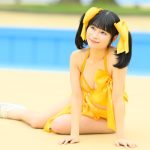【写真特集】三田のえ、全身リボンの水着コーデをプレゼント！＜近代麻雀水着祭2023＞
