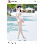 乃木結夢、透明感バツグンの桃尻が美しいバックショット公開