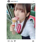 #2i2・十味、アイス舐めで反則アングルの上目遣い！