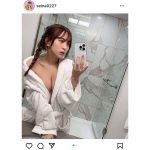 竹内星菜、トップレス！？バスローブの隙間から衝撃の美谷間もぎたて！