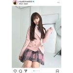 渡辺美優紀、NMB48時代が蘇る制服ポートレートにファン歓喜