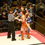 【写真特集】SKE48・青木詩織、華麗すぎる側転からのカウント披露!「気持ちよくレフェリーができました」