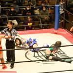 【写真特集】SKE48・青木詩織、華麗すぎる側転からのカウント披露！「気持ちよくレフェリーができました」