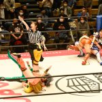 【写真特集】SKE48・青木詩織、華麗すぎる側転からのカウント披露！「気持ちよくレフェリーができました」