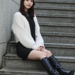 【写真特集】藤木愛梨(Principal)、美脚あらわなブラックコーデで多彩な表情で魅了！ 「初めての事にもどんどん挑戦していきたい」