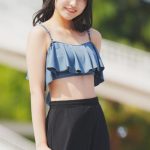 現役女子高生・苺ひな(グランダルメ)が可愛すぎるマリンルックでランウェイに登場！近代麻雀水着祭2023